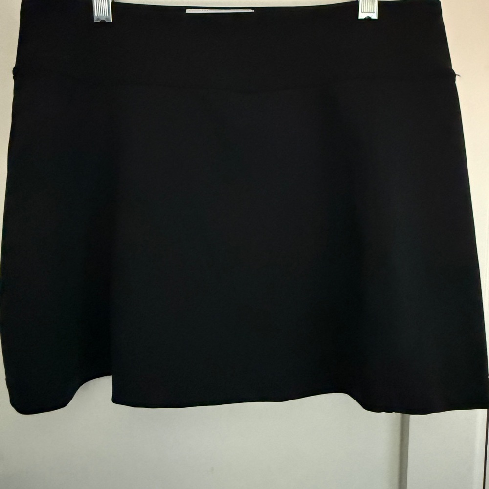 Jerdog Black Pickleball/ Tennis Skirt